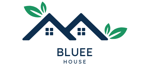 blue house